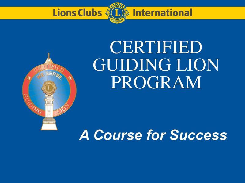 Guiding Lion Power Point
