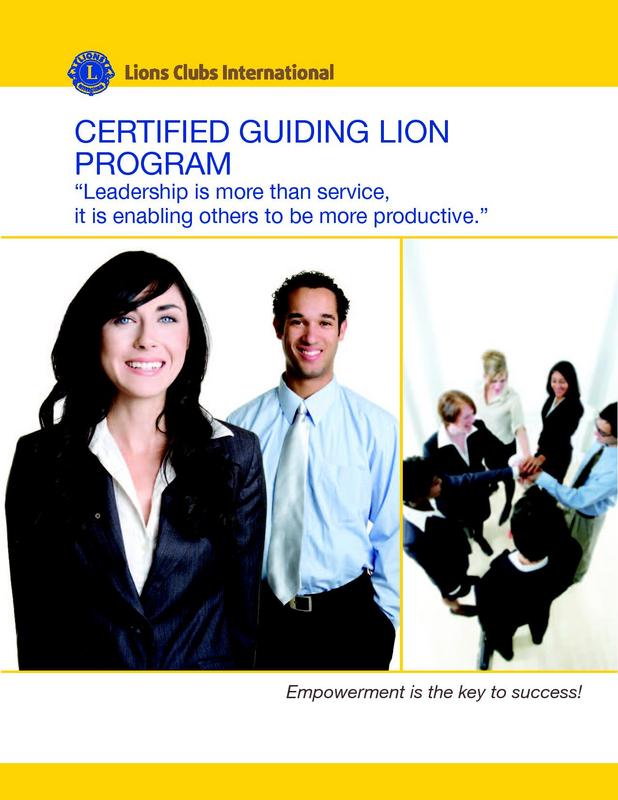 Certified Guiding Lion Course Work Book