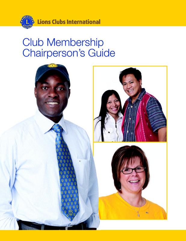 Club Membership Chairperson Guide