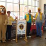 Garden Spot Lions were available to explain to the shoppers what was needed.