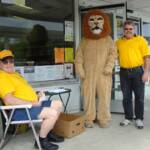 Reinhold Lions taking a well deserved break with Leo at “Little” Weavers