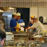 Baron Stiegel Lions are busy working as they wait to ‘Serve’ the Hungry Lions. 