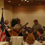 The evening included entertainment by local musicians