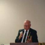 DG Steve praises the "Service" that the Lioness Clubs give toward their community.