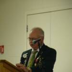 District Governor Steve Benedict praises the Sevice the clubs of Region 1 do