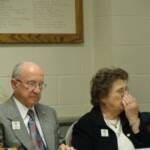 1st Vice Distrist Jim Bolin aling with his wife Lion Gloria