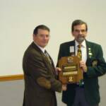 Region's 3 newest Melvin Jones Fellow, Earl Stauffer from  the Baron Stiegel Lions.