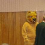 Who is that furry character?