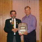 Region 4 Newest Melvin Jones Fellow, Paul Boughter.