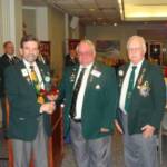 Zone A Chairperson, Barry Smedley, was recognized for the "Service" he does with a PA Fellowship.