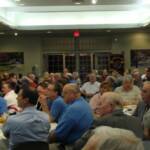 Region 5 Lions waiting for the meal to start