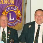1st VDG Jim Bolin and 2nd VDG Bob Eberly sure look like they enjoyed the meal.