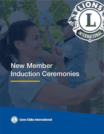 New Member Induction Ceremonies